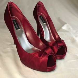 White House Black Market Red Pumps